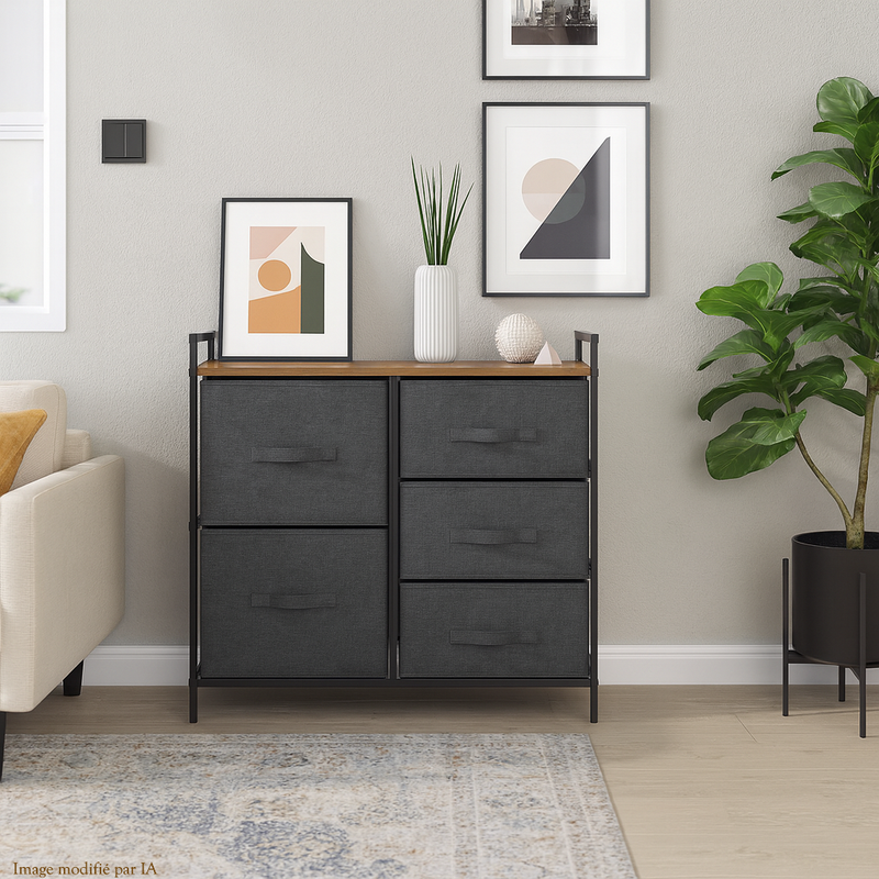 Meuble de rangement 5 tiroirs "5FIVE" – Image 2