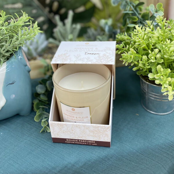 Bougie parfumée amande & fleur d'oranger Atmosphera 172760