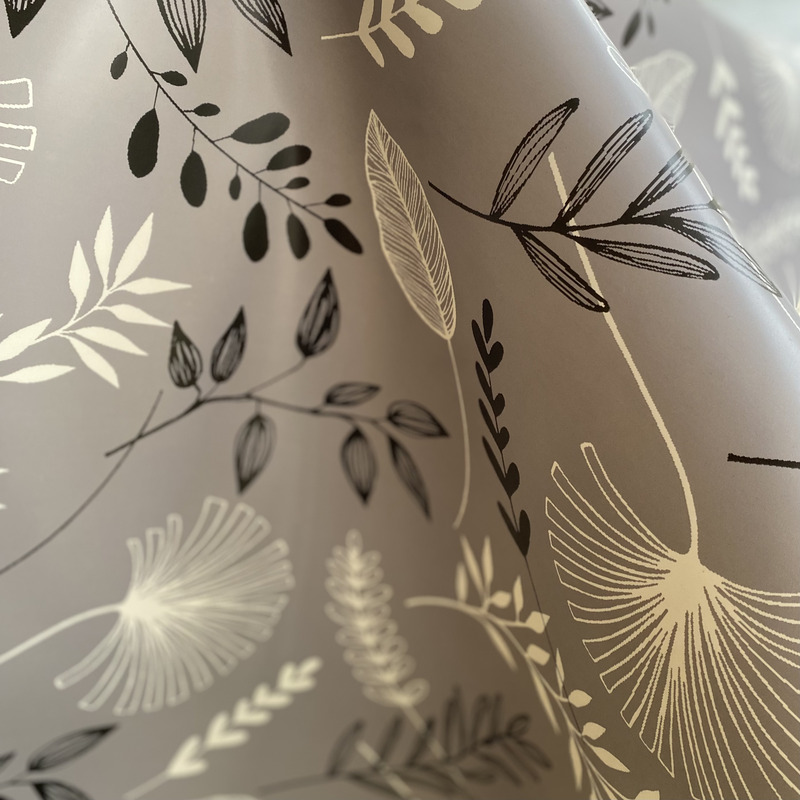 Protège table imprimé "Flor gris" – Image 3