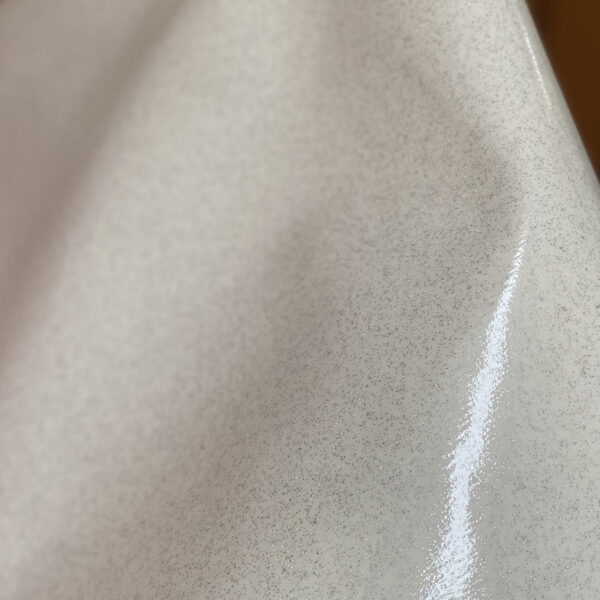 Protège table imprimé "Glitter blanc"