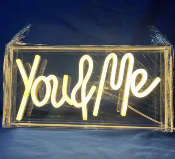 NEON IN A BOX "YOU AND ME"