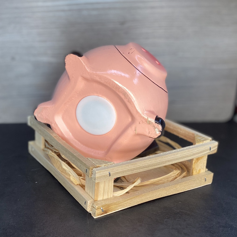 TIRELIRE CÉRAMIQUE "FIFI LE COHON" ET SON MARTEAU – Image 5