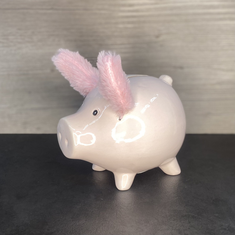 TIRELIRE CÉRAMIQUE "DICKIE LE COCHON" – Image 2