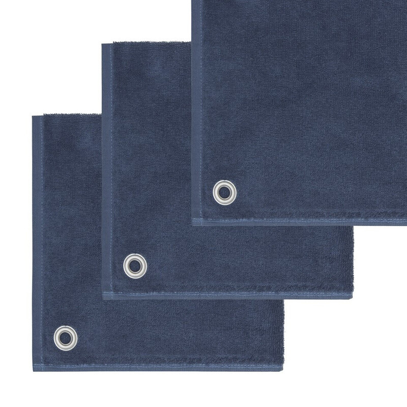 Torchon éponge carré INDIGO "AMAÏA" SENSEÏ – Image 3