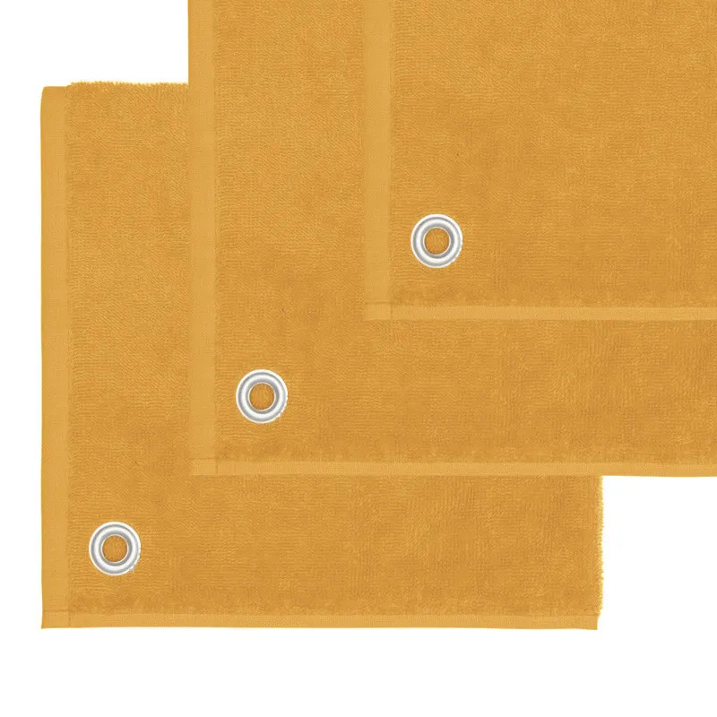 Torchon éponge carré SAFRAN "AMAÏA" SENSEÏ – Image 4