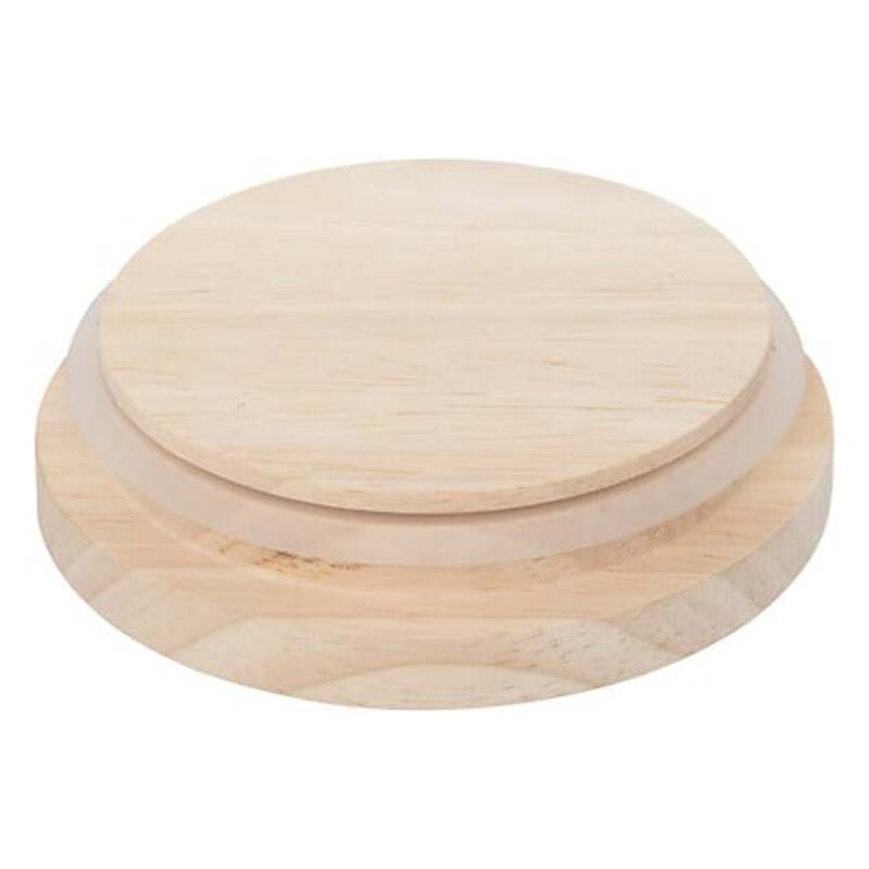 Bocal en verre 5FIVE hermétique couvercle en bois 0.65L 209201 – Image 2