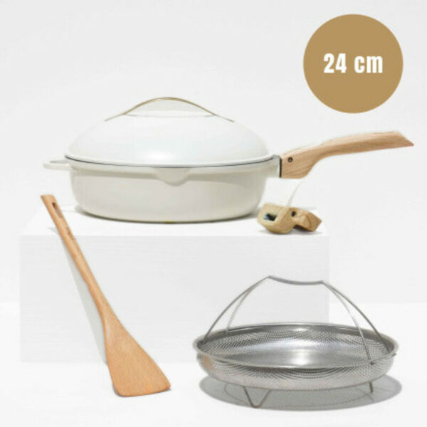 LA FABULEUSE poêle ⌀24 Meringue 1 à 4 personnes
