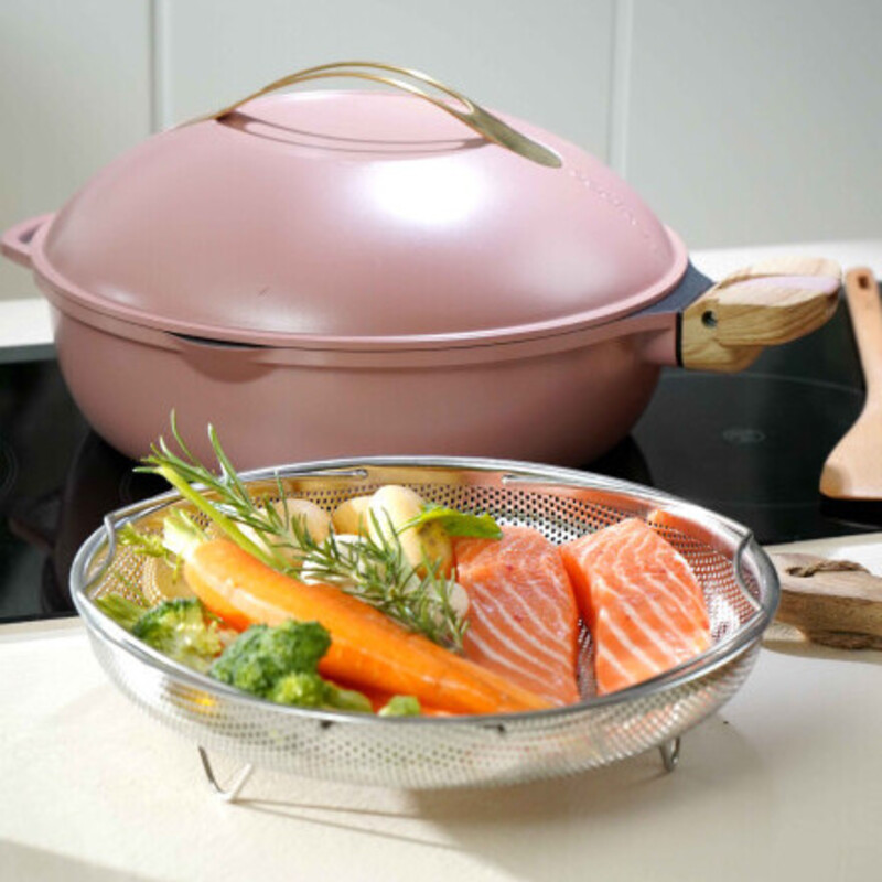 LA FABULEUSE poêle ⌀24 Pivoine 1 à 4 personnes – Image 2