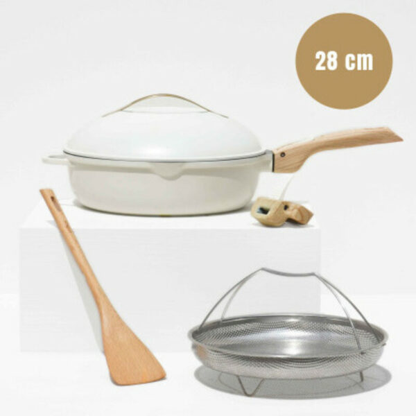LA FABULEUSE poêle ⌀28 Meringue 1 à 8 personnes