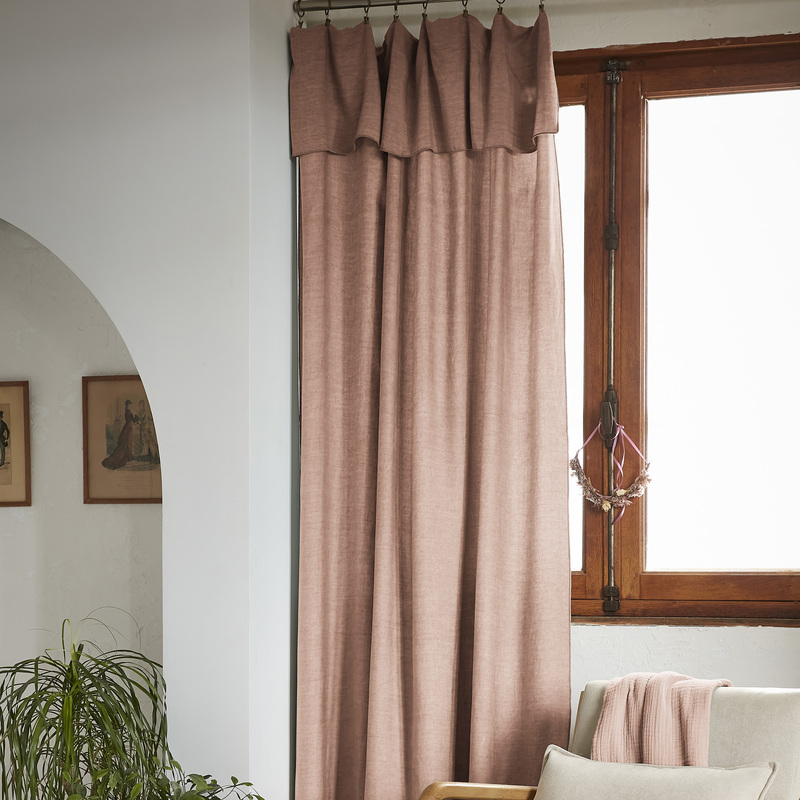 RIDEAU 8 ANNEAUX AJUSTABLE LYOCELL L'EFFET PAPILLON – Image 10