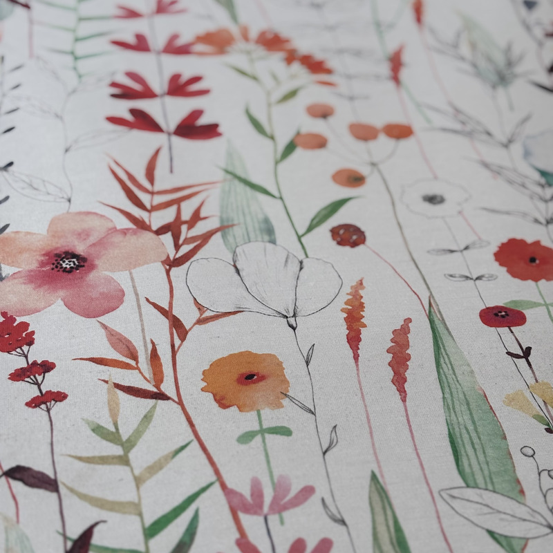 Nappe coton enduit Loneta sur mesure en 140cm - Odile – Image 5