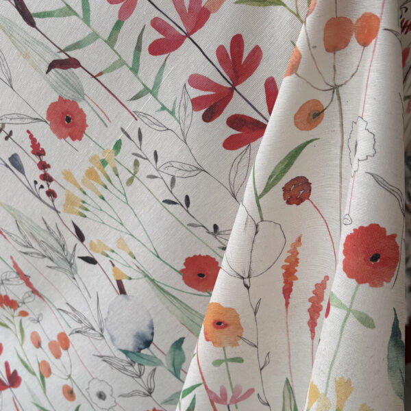 Nappe coton enduit Loneta sur mesure en 140cm - Odile