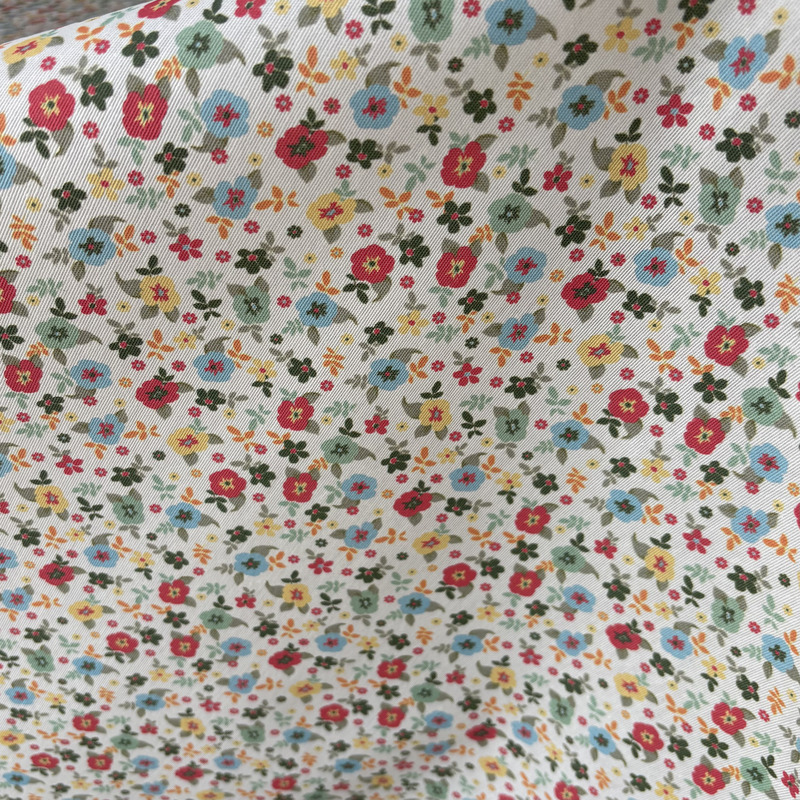 Nappe coton enduit Loneta sur mesure en 140cm - Liberty – Image 2