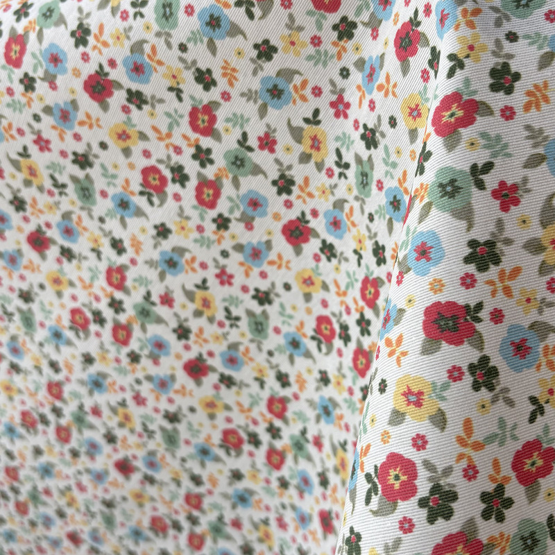 Nappe coton enduit Loneta sur mesure en 140cm - Liberty – Image 4