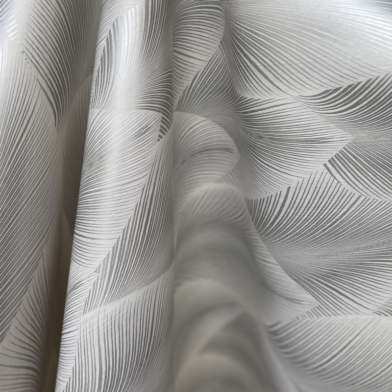 Toile cirée sur mesure en 140cm - ECLAT ARGENT – Image 4