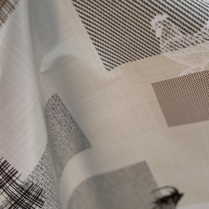 Toile cirée sur mesure en 140cm - LE COQ – Image 2