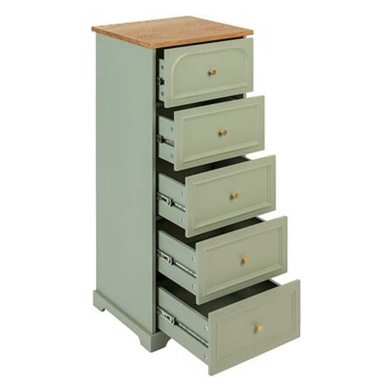 Chiffonnier 5 tiroirs Mohea céladon atmosphera – Image 4