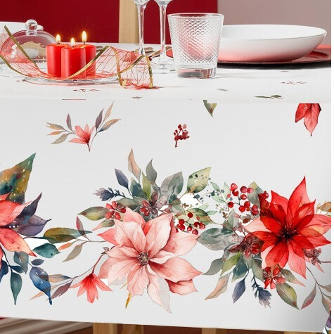 NAPPE COTON ENDUIT LUXE POINSETIA ATENAS HOME TEXTILE – Image 2