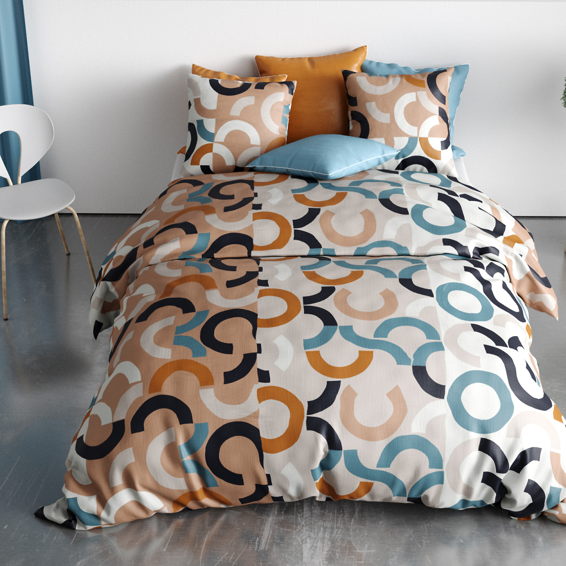 Parure de couette "IGOR", l’Atelier du coton 240X220 – Image 2