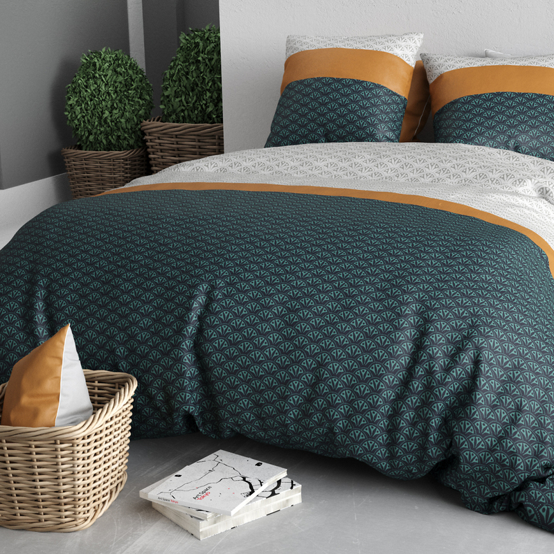 Parure de couette "ORUS", l’Atelier du coton 240X220 – Image 3