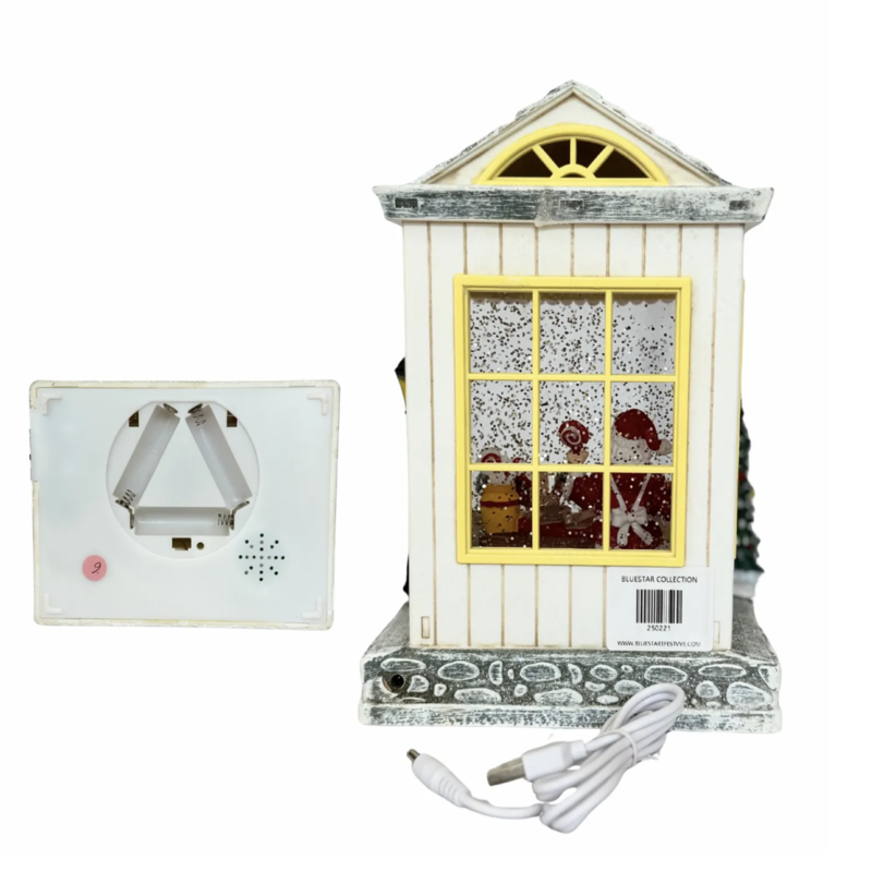 Boutique de Confiseries de Noël LED – Père Noël & Enfants – Image 3